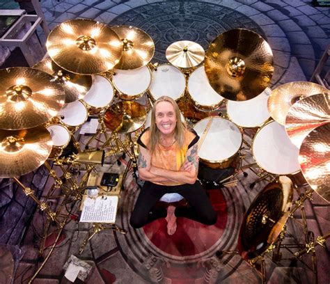 nicko mcbrain drum set